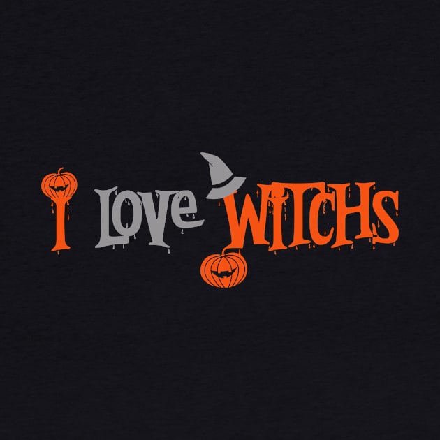 i love witches Halloween 2020 by moudzy